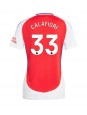 Arsenal Riccardo Calafiori #33 Heimtrikot für Frauen 2024-25 Kurzarm